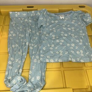 Girls Size 4t Jessica Simpson Floral Set - Bamboo Good Used Condition